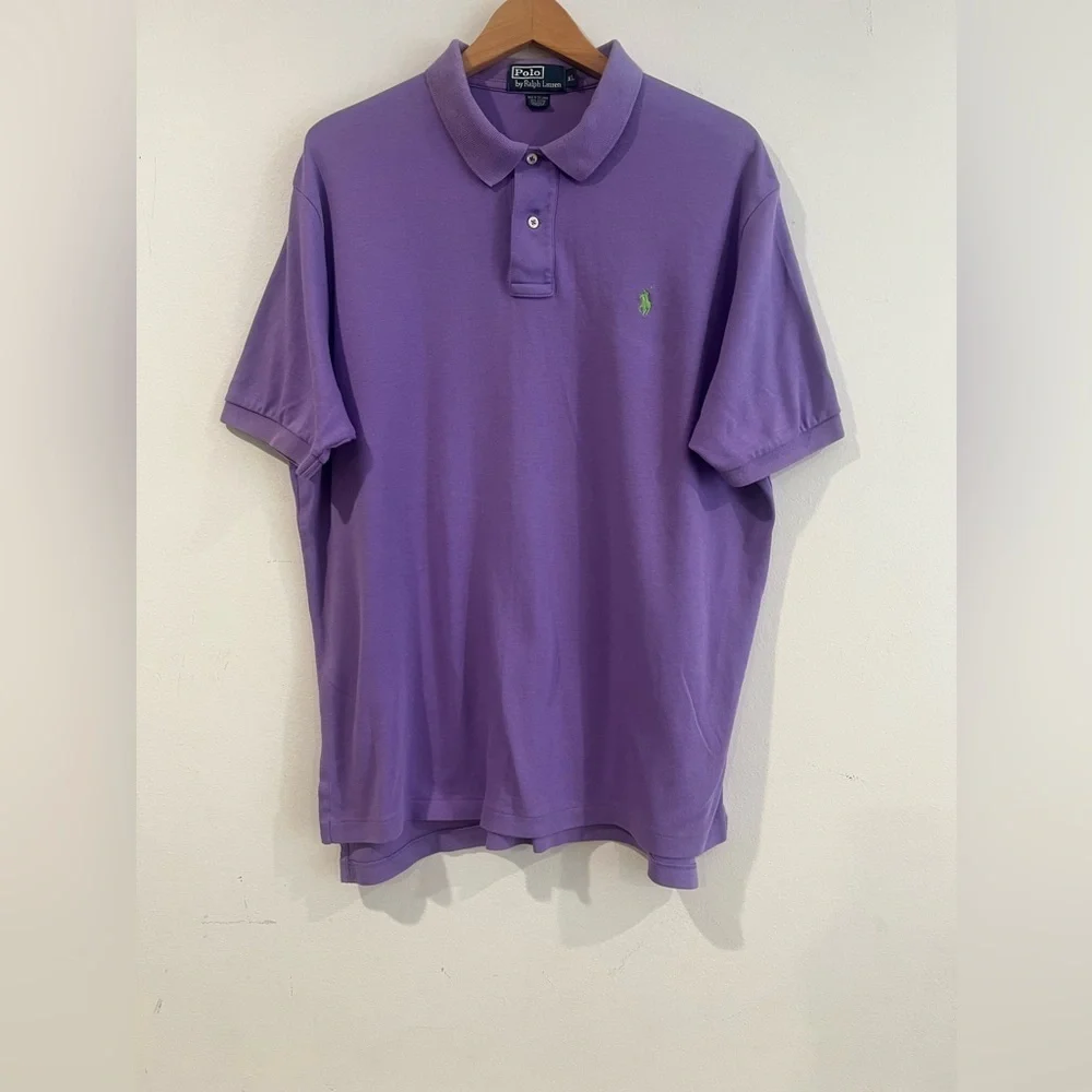 POLO  BY RALPH  LAUREN   PURPLE SHIRT  SIZE XL